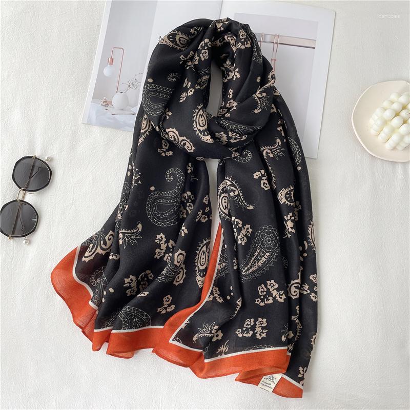 Scarves Cotton Solid Scarf For Women Print Autumn Warm Viscose Shawl Wrap Paisley Foulard Large Neck Beach Stoles Echarpe 180 90cm
Scarves Cotton Solid Scarf For Women Print Autumn Warm Viscose Shawl Wrap Paisley Foulard Large Neck Beach Stoles Echarpe 180 90cm