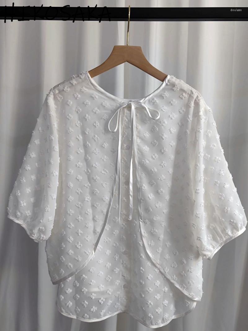 Women' Blouses Sweet Three-dimensional Flower O-neck Women Short Sleeve Chiffon White ShirtsJapanese Solid Loose Summer Blusas Mujer
Women' Blouses Sweet Three-dimensional Flower O-neck Women Short Sleeve Chiffon White ShirtsJapanese Solid Loose Summer Blusas Mujer