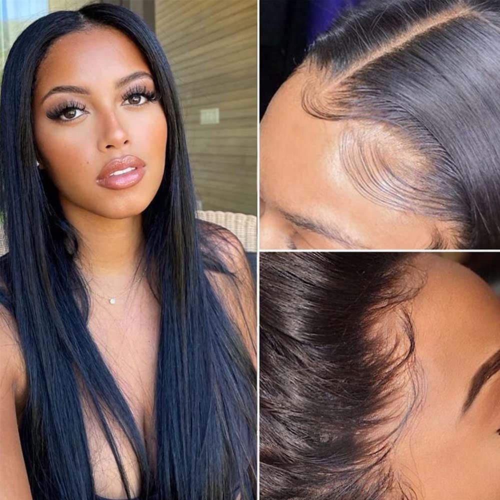 Long Straight Human Hair Wigs 13x1 4x1 4x4 Lace Closure Wig Brazilian Remy Hair T Middle Part Transparent Lace Wig For Women, Natural color
Long Straight Human Hair Wigs 13x1 4x1 4x4 Lace Closure Wig Brazilian Remy Hair T Middle Part Transparent Lace Wig For Women, Natural color