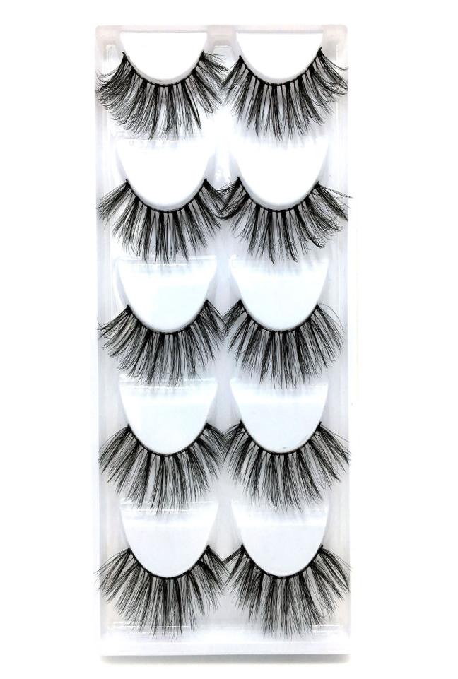 5 Pairs Mink False Eyelashes Messy Natural Soft Lashes Makeup for Eyes Handmade Thick Lashes5772000
5 Pairs Mink False Eyelashes Messy Natural Soft Lashes Makeup for Eyes Handmade Thick Lashes5772000
