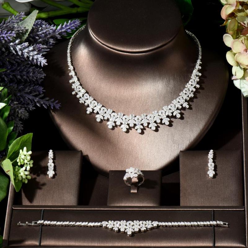 Necklace Earrings Set Fashion Luxury Elegant 4 PCS Bracelet Ring For Noble Women Bridal Wedding Party Show N-49, Picture shown
Necklace Earrings Set Fashion Luxury Elegant 4 PCS Bracelet Ring For Noble Women Bridal Wedding Party Show N-49, Picture shown