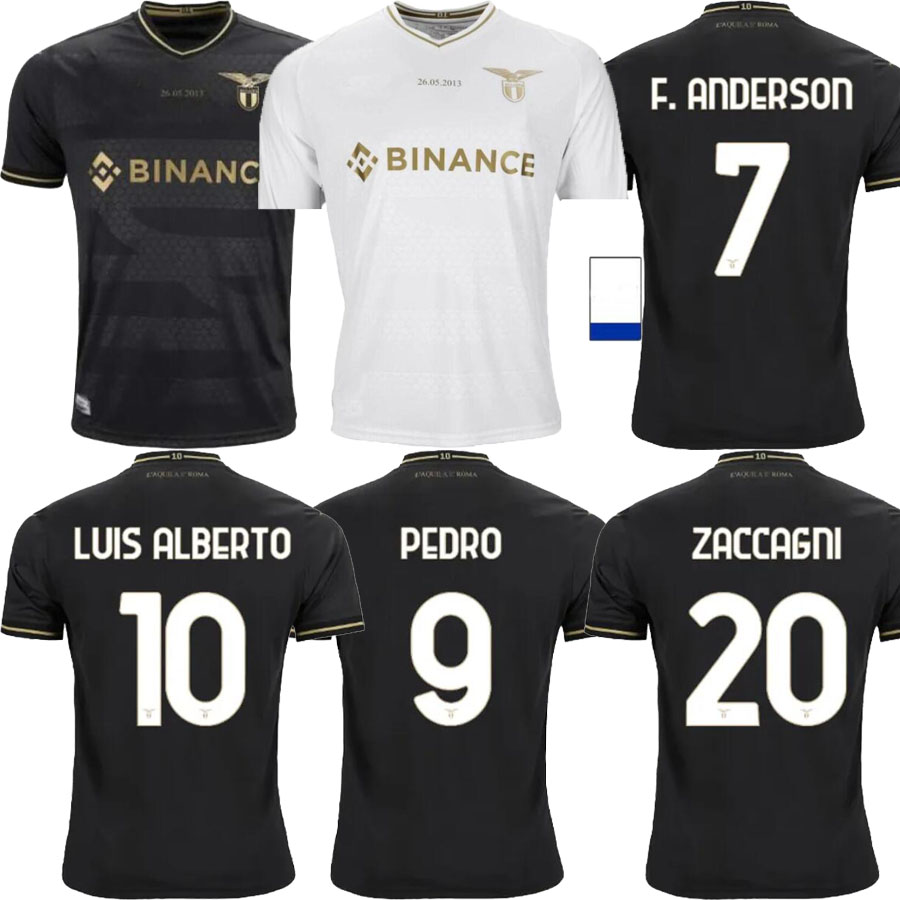 2023 Lazio Immobile soccer Jerseys 10th Anniversary 24 IMMOBILE LUIS BASTOS SERGEJ BADELJ LUCAS J.CORREA ZACCAGNI MARUSIC men kids kit football shirt top, White
2023 Lazio Immobile soccer Jerseys 10th Anniversary 24 IMMOBILE LUIS BASTOS SERGEJ BADELJ LUCAS J.CORREA ZACCAGNI MARUSIC men kids kit football shirt top, White