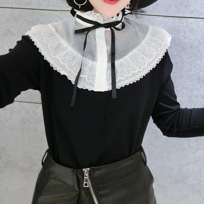 Women's Blouses 2023 Latest Autumn Winter Accessories Cotton Fake Fashion Embroidery Detachable Collar Shawl Lace Wrap Cloak, Picture shown
Women's Blouses 2023 Latest Autumn Winter Accessories Cotton Fake Fashion Embroidery Detachable Collar Shawl Lace Wrap Cloak, Picture shown