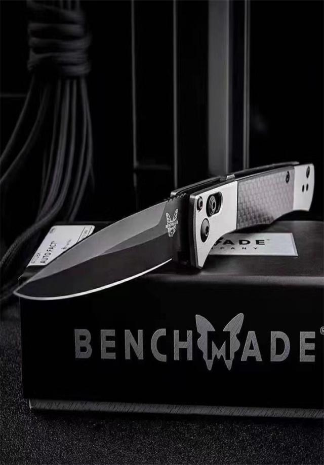 Fiber 4170BK BM 4170 Carbon Aluminum Gift Knife 395quot S90V Knifes Benchmade Blade Fact Handles Camping Folding 940 Xmas AUTO4334197