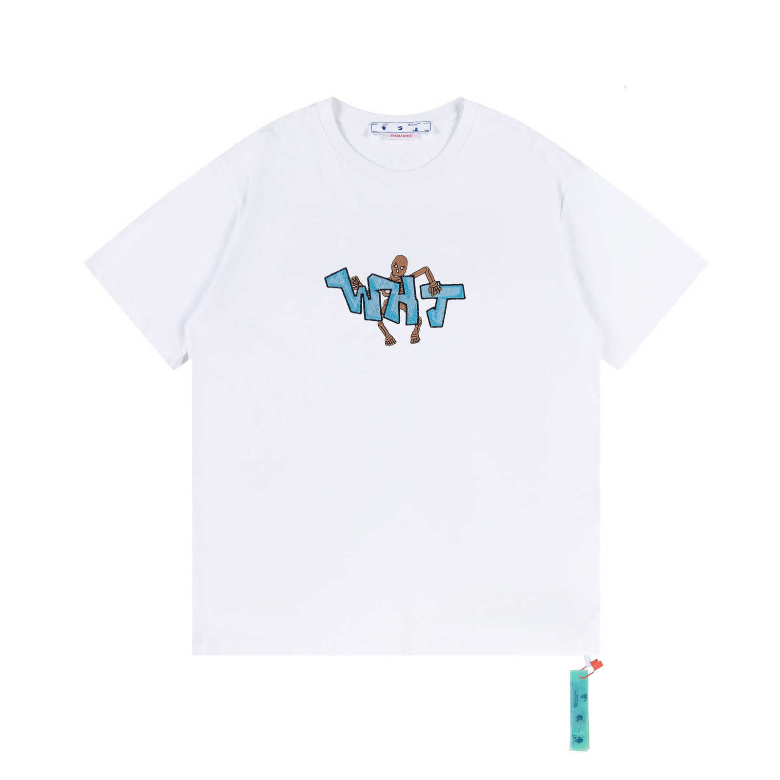 Designer luxury OFF W T-shirt Spring/Summer super high quality New OW Cartoon Embroidery Pattern Round Neck Pullover Short Sleeve Unisex, White6
Designer luxury OFF W T-shirt Spring/Summer super high quality New OW Cartoon Embroidery Pattern Round Neck Pullover Short Sleeve Unisex, White6