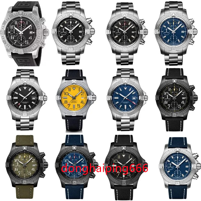 2023 U1 AAA New fashion Super Avenger II 1884 designer watch mans watch automatic watch mechanical quartz movement full working luxury watches WHK7, 24
2023 U1 AAA New fashion Super Avenger II 1884 designer watch mans watch automatic watch mechanical quartz movement full working luxury watches WHK7, 24