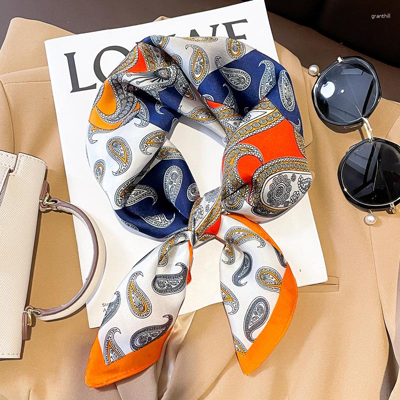 Scarves 2023 Square Scarf For Women Fashion Wraps Neckerchief Female Luxury Silk Shawl Satin Hijab Hair Bands Ribbon Headband Bandana
Scarves 2023 Square Scarf For Women Fashion Wraps Neckerchief Female Luxury Silk Shawl Satin Hijab Hair Bands Ribbon Headband Bandana