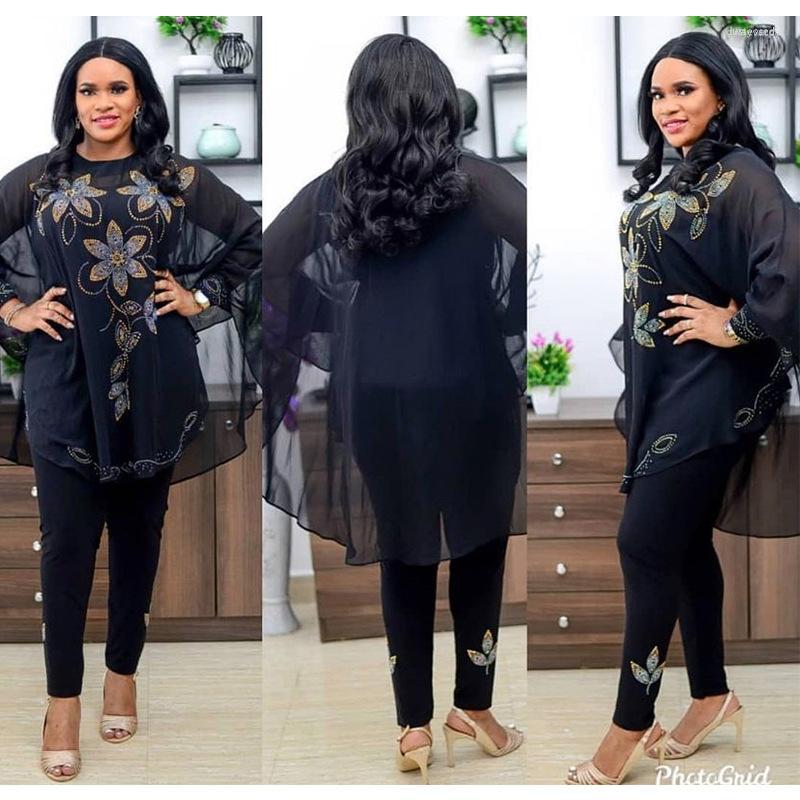 Ethnic Clothing African Dashiki 2pcs Suits Chiffon Clothes Tops Pant Sets Abaya Muslim Robe Jumpsuits Tracksuit Outfits Islam Ensemble
Ethnic Clothing African Dashiki 2pcs Suits Chiffon Clothes Tops Pant Sets Abaya Muslim Robe Jumpsuits Tracksuit Outfits Islam Ensemble