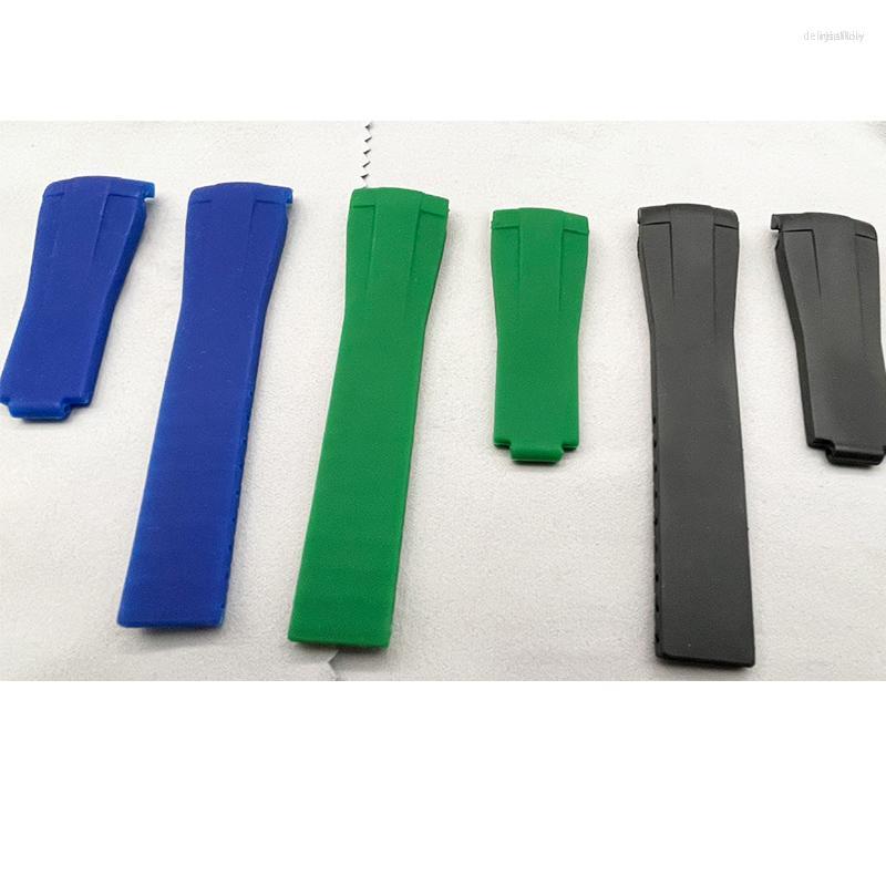 Watch Bands Blue Green 20mm Width Curved End Rubber Band Bracelet Silicone Belt For Rlx SUB/GMT Case With Steel Folding Clasp
Watch Bands Blue Green 20mm Width Curved End Rubber Band Bracelet Silicone Belt For Rlx SUB/GMT Case With Steel Folding Clasp