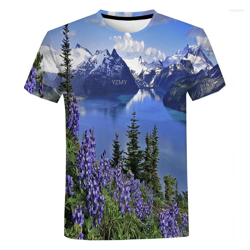 Men' T Shirts Summer Casual 3D Print T-shirt Natural Scenery Pattern Shirt For Men Fashion Mountains And Rivers Graphic, 2538
Men' T Shirts Summer Casual 3D Print T-shirt Natural Scenery Pattern Shirt For Men Fashion Mountains And Rivers Graphic, 2538