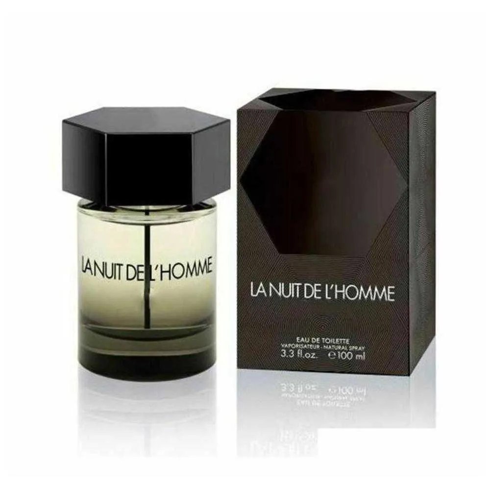 Men Women Perfume 100Ml La Nuit De Lhomme EDT Parfum Fragrance 3.4Oz Man Long Lasting Good Smell Aroma Cologne spray Fast Delivery
Men Women Perfume 100Ml La Nuit De Lhomme EDT Parfum Fragrance 3.4Oz Man Long Lasting Good Smell Aroma Cologne spray Fast Delivery