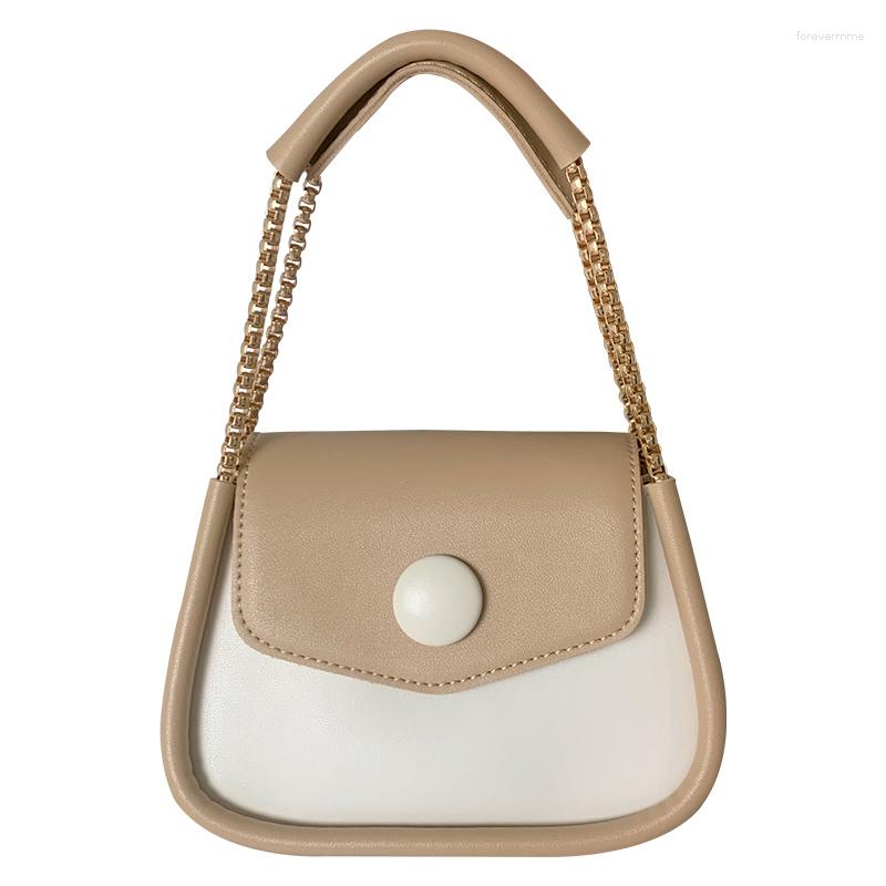 Evening Bags Light Women's Bag High Sense Portable Small 2023 Minority Leisure Chain One Shoulder Messenger, Milk-white 
Evening Bags Light Women's Bag High Sense Portable Small 2023 Minority Leisure Chain One Shoulder Messenger, Milk-white
