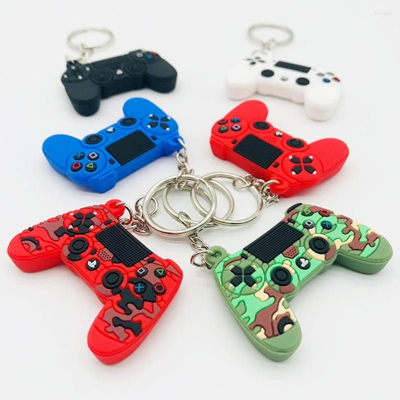 Keychains Game Machine Keychain PVC 3D Key Ring Cute Playstation5 Joystick Chain Bag Car Hanging Creative Video Handle
Keychains Game Machine Keychain PVC 3D Key Ring Cute Playstation5 Joystick Chain Bag Car Hanging Creative Video Handle