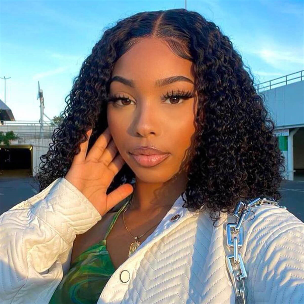 Short Bob Human Hair Wigs For Women Brazilian Deep Curly Lace Frontal Wig 180 Density Brazilian Transparent Lace Curly Short Wig, Natural color
Short Bob Human Hair Wigs For Women Brazilian Deep Curly Lace Frontal Wig 180 Density Brazilian Transparent Lace Curly Short Wig, Natural color