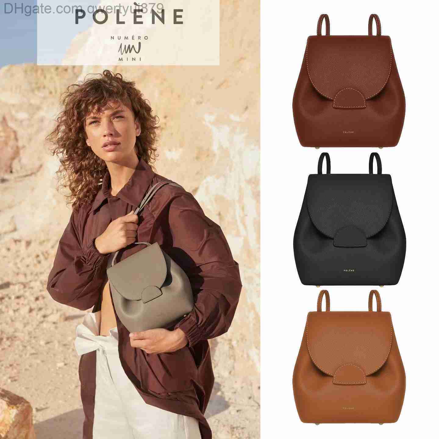 Fashion Womens Designer sac Polene numero mini backpack bag Luxurys tote Genuine Leather back pack School Bag vacation Cross body bookbag clutch Shoulder bags, Black
Fashion Womens Designer sac Polene numero mini backpack bag Luxurys tote Genuine Leather back pack School Bag vacation Cross body bookbag clutch Shoulder bags, Black