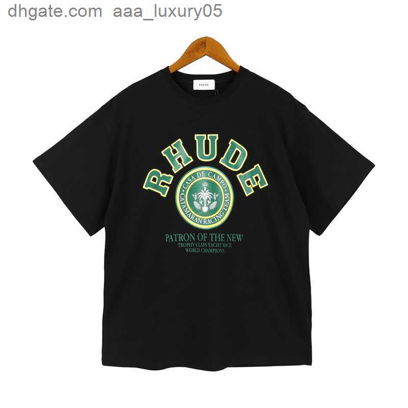 NEW Mens Designer Rhude T shirt Printed Fashion man T-shirts Top Quality TShirts Casual Short Sleeve Luxury Hip Hop US SIZE -XXL, Q111
NEW Mens Designer Rhude T shirt Printed Fashion man T-shirts Top Quality TShirts Casual Short Sleeve Luxury Hip Hop US SIZE -XXL, Q111