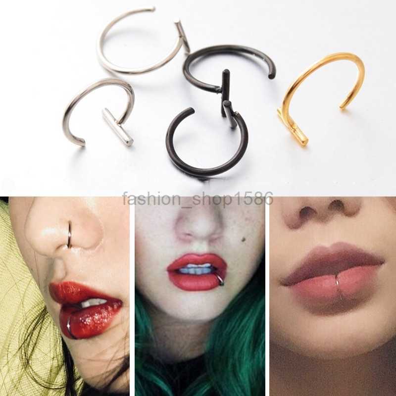 1 Pc Fashion Punk Style Fake Lip Piercing Nose Ring Body Accessories for Sexy Women Men
1 Pc Fashion Punk Style Fake Lip Piercing Nose Ring Body Accessories for Sexy Women Men