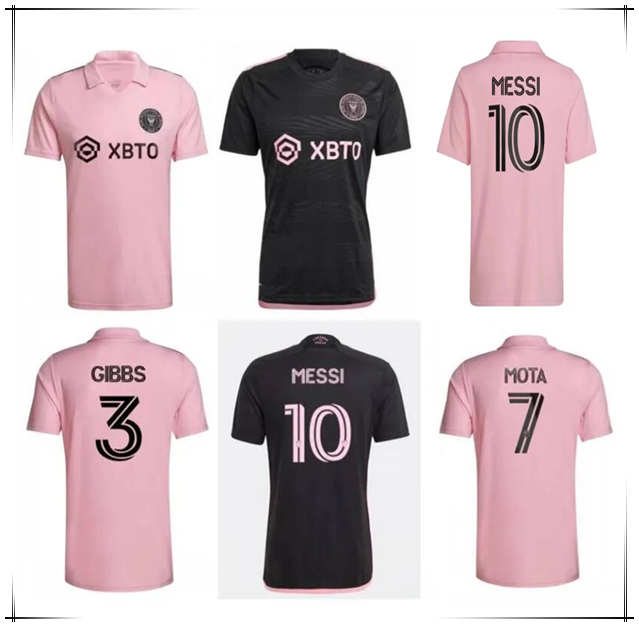 2023 2024 Inter Miami CF Soccer Jerseys Lionel Messis MARTINEZ Campana Lassiter Arroyo Borgelin Jean Kryvtsov Negri Stefanelli YEDLIN MOTA Kids Kit Football Shirts
