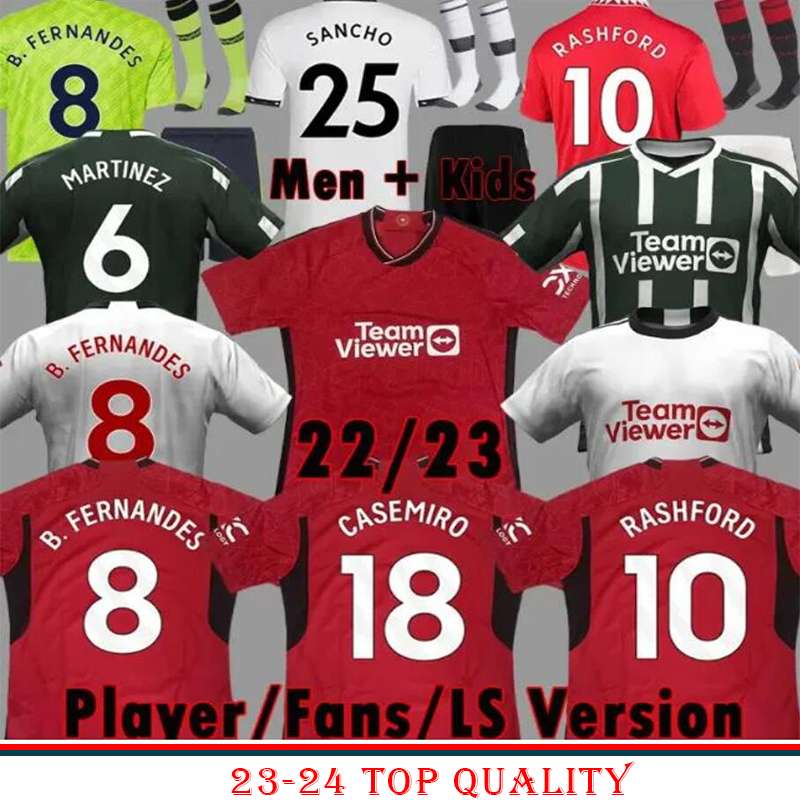 2023 24 RASHFORD CASEMIRO MARTINEZ MancHEstErS SANCHO soccer jerseyS GARNACHO ANTONY 23 2024 B. FERNANDES MANS UTDS football shirt kit set Uniforms MEN KIDS, Red
2023 24 RASHFORD CASEMIRO MARTINEZ MancHEstErS SANCHO soccer jerseyS GARNACHO ANTONY 23 2024 B. FERNANDES MANS UTDS football shirt kit set Uniforms MEN KIDS, Red