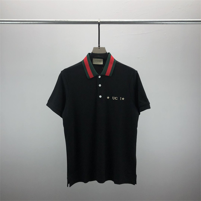 2# Summer Polos Fashion Embroidery Mens Polo Shirts Highly Quality T Shirt Men Women High Street Casual Top Tee size M- #20, Black
2# Summer Polos Fashion Embroidery Mens Polo Shirts Highly Quality T Shirt Men Women High Street Casual Top Tee size M- #20, Black