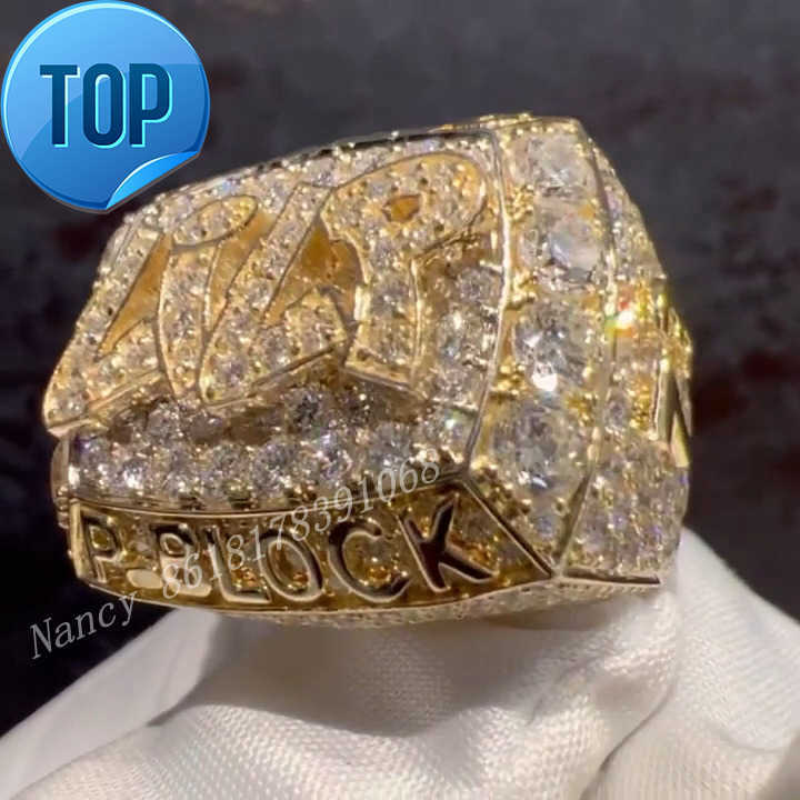 foxi jewelry Hip Hop Bling Jewelry VVS Moissanite ring Iced Out championship ring basketball men ring
foxi jewelry Hip Hop Bling Jewelry VVS Moissanite ring Iced Out championship ring basketball men ring