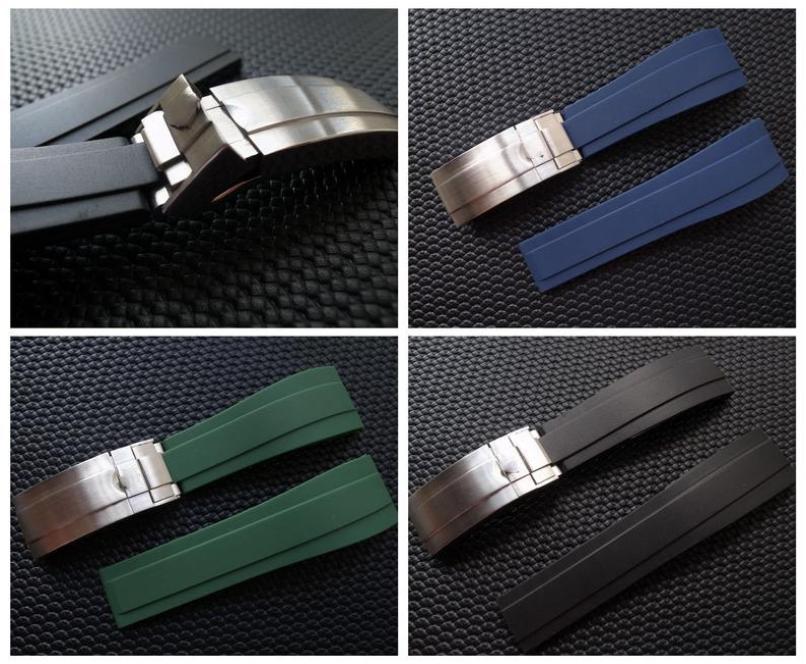 CARLYWET 20mm Black White Rubber Replacement Wrist ROL Watch Band Strap Belt with buckle2289681
CARLYWET 20mm Black White Rubber Replacement Wrist ROL Watch Band Strap Belt with buckle2289681