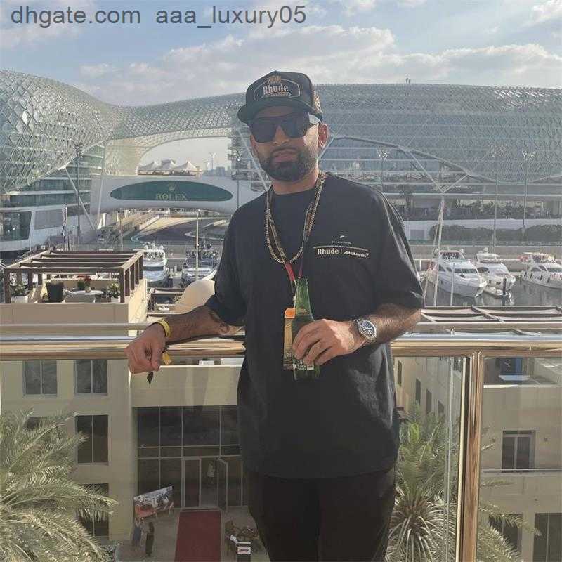 Designer Fashion Clothing Tees Hip hop TShirts Rhude mclaren Trend brand Formula One Racing Print Summer Loose Short Sleeve T-shirt Streetwear Loose Sportswear, Black
Designer Fashion Clothing Tees Hip hop TShirts Rhude mclaren Trend brand Formula One Racing Print Summer Loose Short Sleeve T-shirt Streetwear Loose Sportswear, Black