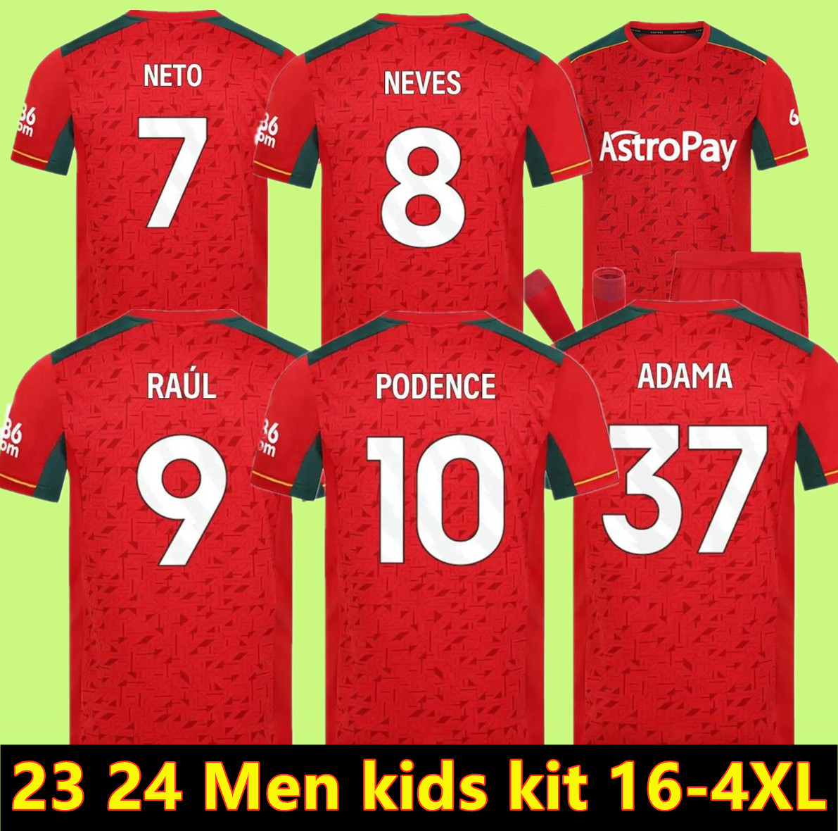 23 24 Wolverhampton WOLVES SOCCER jerseys home NUNES 27 NEVES 8 KILMAN 23 NETO 7 CUNHA 12 PODENCE 10 KALAJDZIC 18 2023 jersey kids football shirts man3XL 4XL, Army green
23 24 Wolverhampton WOLVES SOCCER jerseys home NUNES 27 NEVES 8 KILMAN 23 NETO 7 CUNHA 12 PODENCE 10 KALAJDZIC 18 2023 jersey kids football shirts man3XL 4XL, Army green
