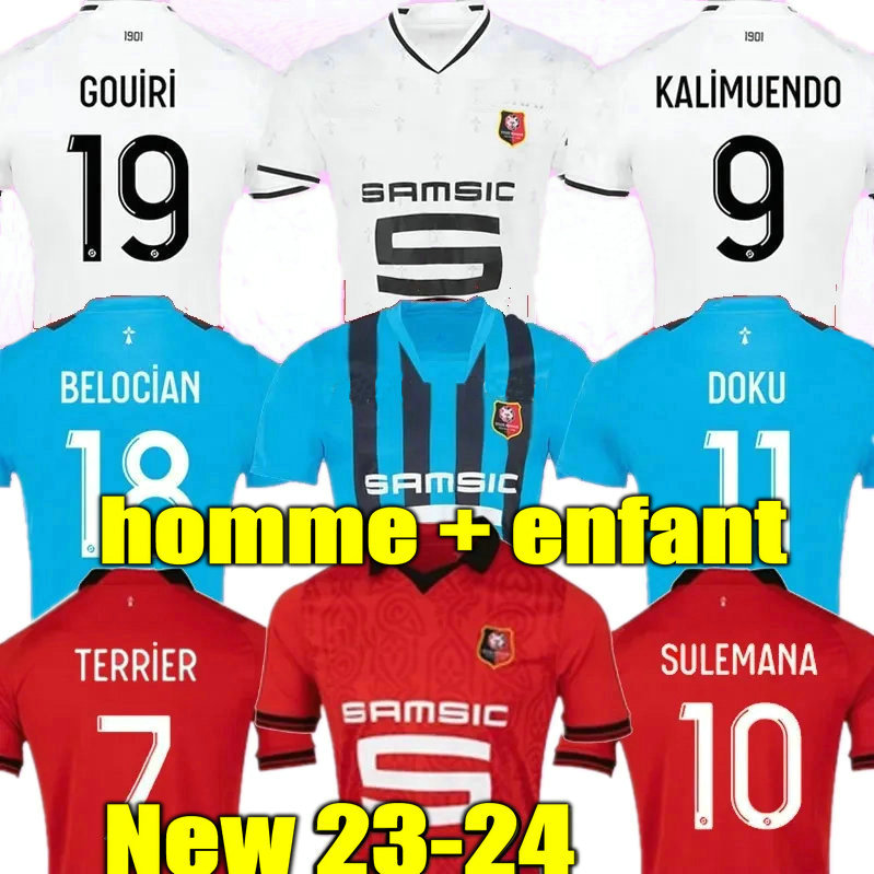 TERRIER 2023 2024 Stade Rennais soccer jerseys fans player Rennes BOURIGEAUD TOKO EKAMBI KALIMUENDO GOUIRI maillots de foot 23 24 DOKU Football shirt MEN KIDS unifom, 23 24 home aldult ligue 1
TERRIER 2023 2024 Stade Rennais soccer jerseys fans player Rennes BOURIGEAUD TOKO EKAMBI KALIMUENDO GOUIRI maillots de foot 23 24 DOKU Football shirt MEN KIDS unifom, 23 24 home aldult ligue 1