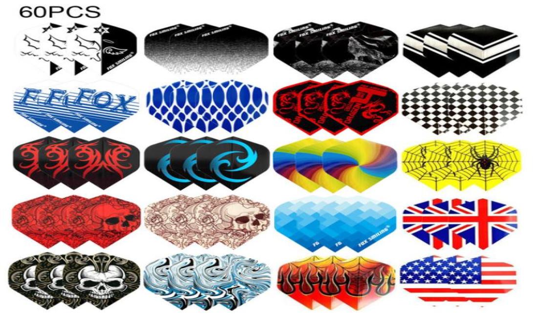 Fox Smiling Dart Flights Multiple Styles Colorful 60PCS PET Darts Flights Newly Dart Accessories5854833
Fox Smiling Dart Flights Multiple Styles Colorful 60PCS PET Darts Flights Newly Dart Accessories5854833
