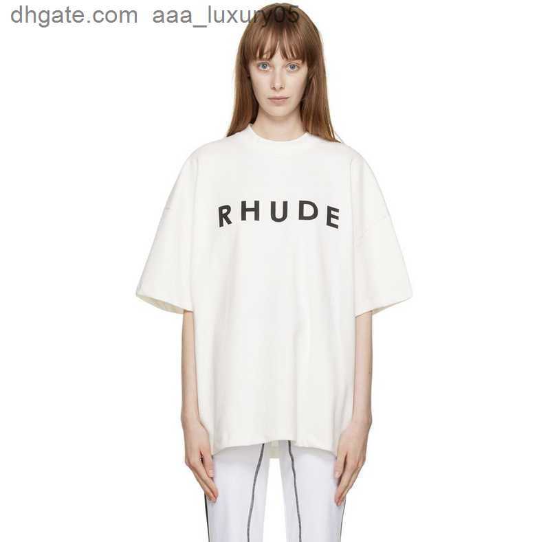 Designer Fashion Clothing Tees Hip hop TShirts Rhude Summer Couple Minimalist Letter Printing Loose Versatile Cotton Short Sleeve T-shirt Loose Streetwear, White
Designer Fashion Clothing Tees Hip hop TShirts Rhude Summer Couple Minimalist Letter Printing Loose Versatile Cotton Short Sleeve T-shirt Loose Streetwear, White