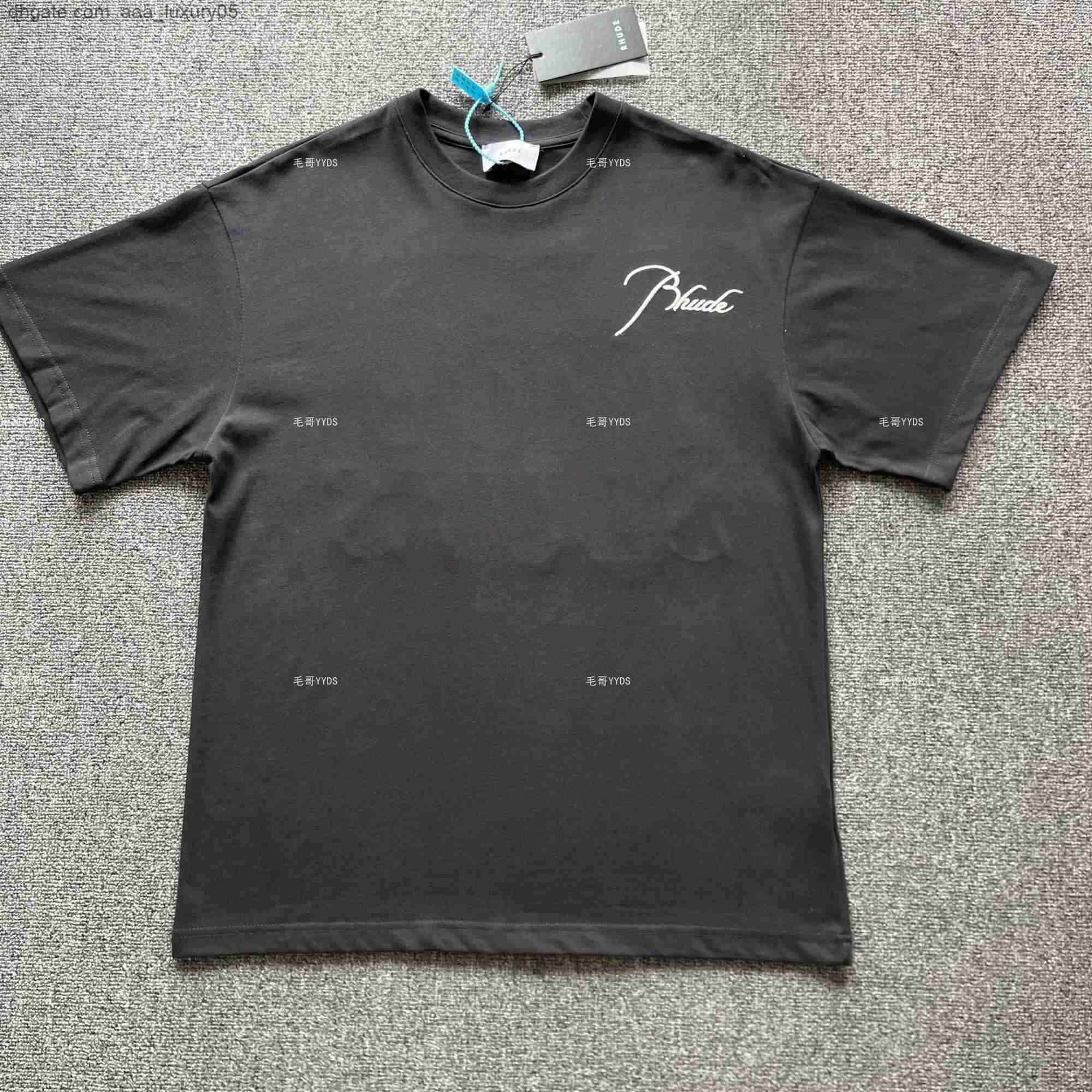 Designer Fashion Clothing Tees TShirts Rhude Embroidery Small Banner Back Letter Short Sleeve T-shirt High Street CoupleTops Streetwear Hip hop Sportswear, Provide physical drawing comments and
Designer Fashion Clothing Tees TShirts Rhude Embroidery Small Banner Back Letter Short Sleeve T-shirt High Street CoupleTops Streetwear Hip hop Sportswear, Provide physical drawing comments and