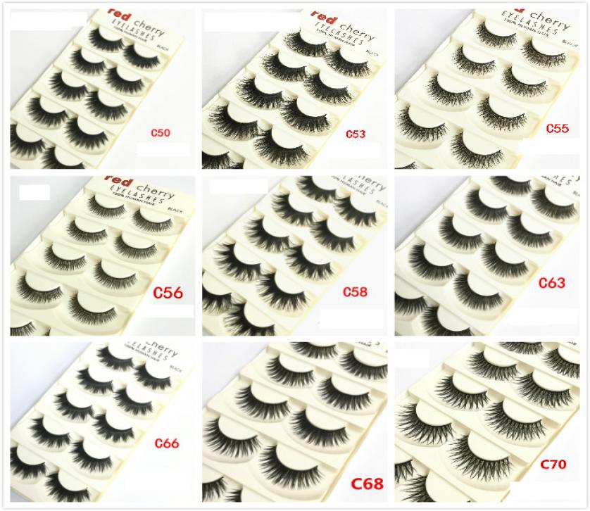 Red Cherry 5 Pairs False Eyelashes 26 Styles Cross Messy Natural Long Thick Fake Eye lashes Beauty Makeup4807869
Red Cherry 5 Pairs False Eyelashes 26 Styles Cross Messy Natural Long Thick Fake Eye lashes Beauty Makeup4807869