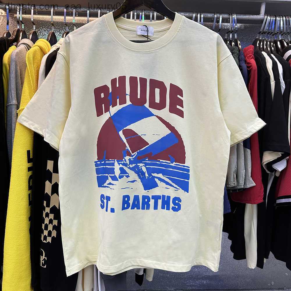 Designer Fashion Clothing Tees Hip hop TShirts Rhude Windsurf Sail Surf Print Bottom T-shirt Summer Loose Os Style Cotton Trendy Brand Streetwear Loose Sportswear, White
Designer Fashion Clothing Tees Hip hop TShirts Rhude Windsurf Sail Surf Print Bottom T-shirt Summer Loose Os Style Cotton Trendy Brand Streetwear Loose Sportswear, White