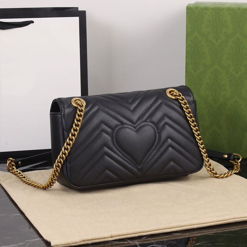 Designer bag Women Bags classic handbag Crossbody Bags 3 Size Real leather Lady Fashion Marmont Bags Genuine Leather Shoulder bag Purses tote Messenger Bag with box, Brown
Designer bag Women Bags classic handbag Crossbody Bags 3 Size Real leather Lady Fashion Marmont Bags Genuine Leather Shoulder bag Purses tote Messenger Bag with box, Brown