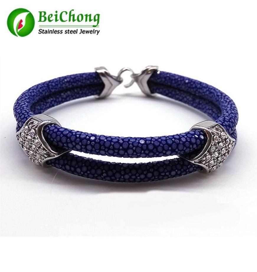 Luxury Thailand Leather Stingray Bracelet For Men Watch Exclusive Design Genuine Strap Stainless Bangle6218679
Luxury Thailand Leather Stingray Bracelet For Men Watch Exclusive Design Genuine Strap Stainless Bangle6218679