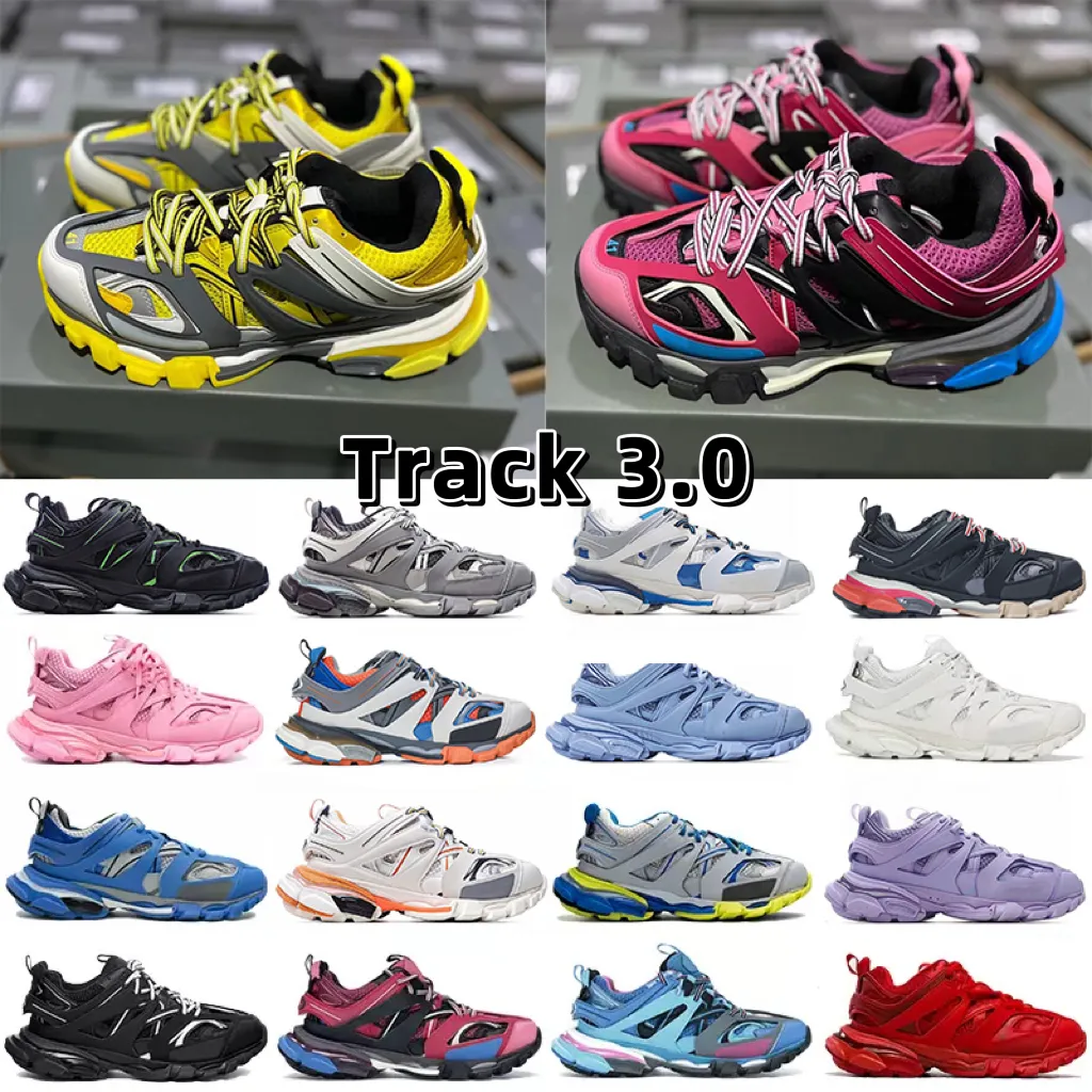 New Fashion New Fashion 2023 Luxury brand Designer Men Women Casual Shoes Track 3 3.0 Triple white black Sneakers Tess.s. Gomma leather Trai
New Fashion New Fashion 2023 Luxury brand Designer Men Women Casual Shoes Track 3 3.0 Triple white black Sneakers Tess.s. Gomma leather Trai