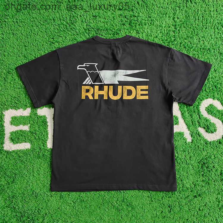 Designer Fashion Clothing Tees TShirts Small Trendy Brand Rhude Front Back Made Old Emblem Elevation Pure Cotton Loose Summer Men's New T-shirt Hip hop Streetwear Tops, Rhude front and rear logo short
Designer Fashion Clothing Tees TShirts Small Trendy Brand Rhude Front Back Made Old Emblem Elevation Pure Cotton Loose Summer Men's New T-shirt Hip hop Streetwear Tops, Rhude front and rear logo short