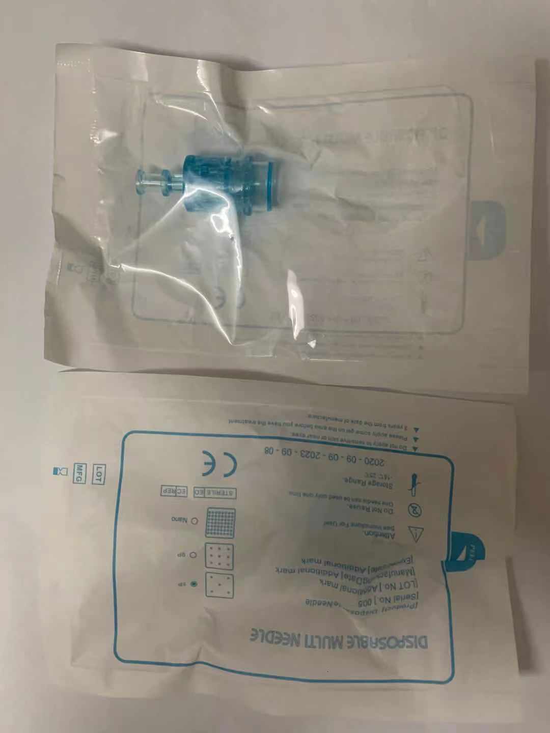 Face Massager 20pcs 5pin 9pin Needle for EZ Negative Pressure Mesotherapy Gun Device Meso Injector Hair Regrowth 230621