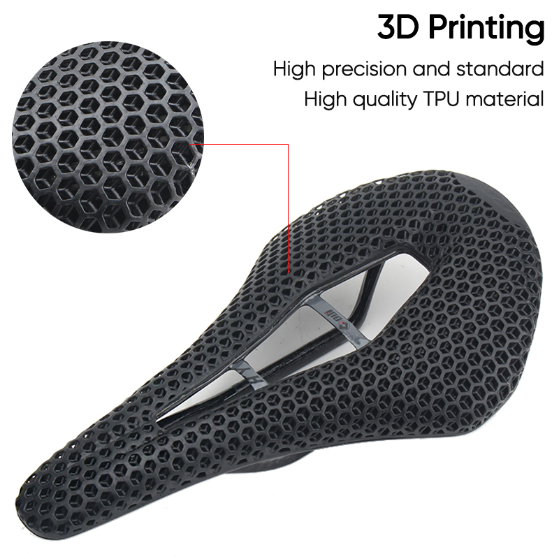 Bike Saddles ODI Carbon Saddle 3D Printing Seat Soft Breathable Mountain Bicycle Cushion Professional Cycling 230621