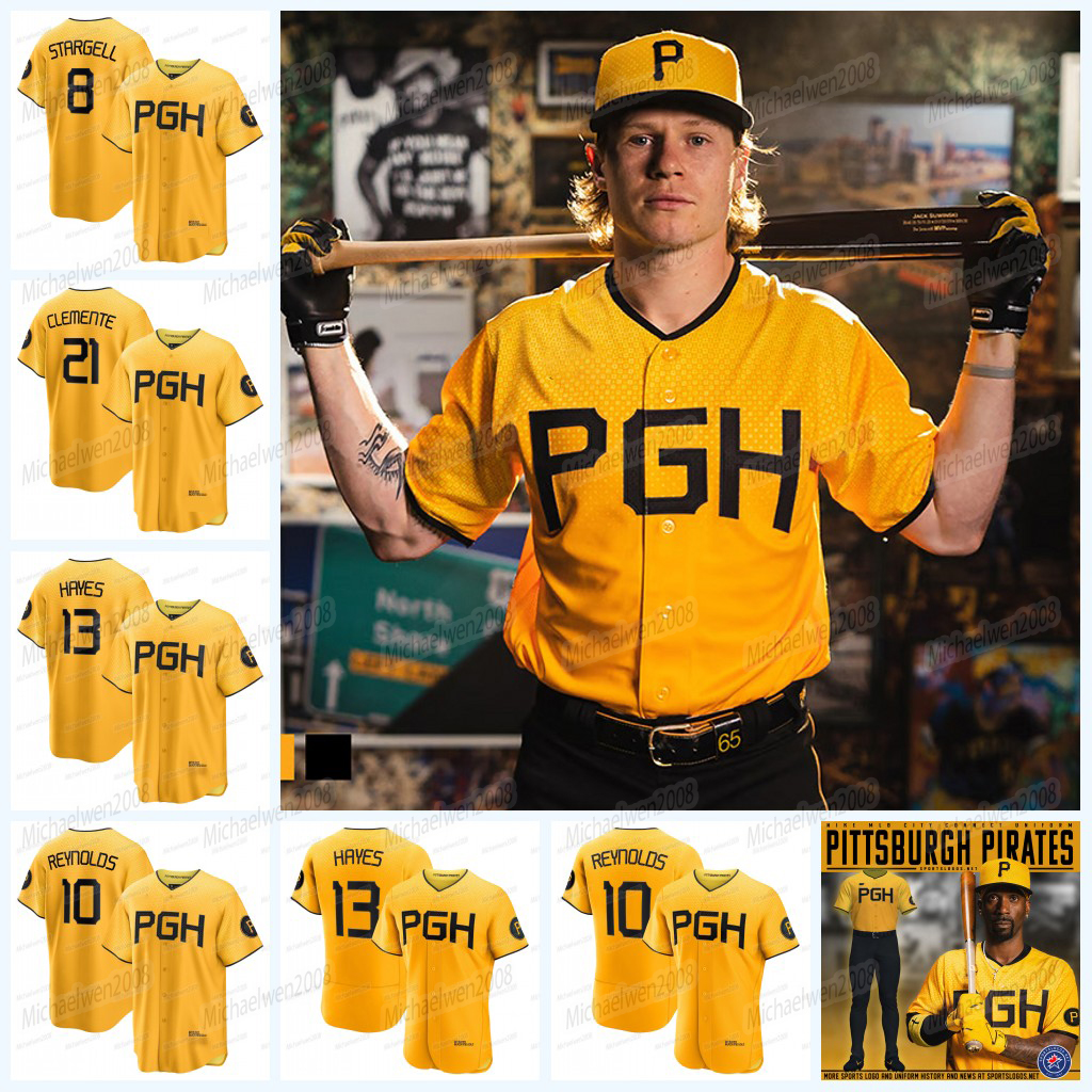 Pirates 2023 City Connect Jersey Bryan Reynolds Hayes Andrew McCutchen Roberto Clemente Mitch Keller Cruz Ji Hwan Bae Suwinski Henry Davis Pittsburgh Baseball, Men flex base
Pirates 2023 City Connect Jersey Bryan Reynolds Hayes Andrew McCutchen Roberto Clemente Mitch Keller Cruz Ji Hwan Bae Suwinski Henry Davis Pittsburgh Baseball, Men flex base