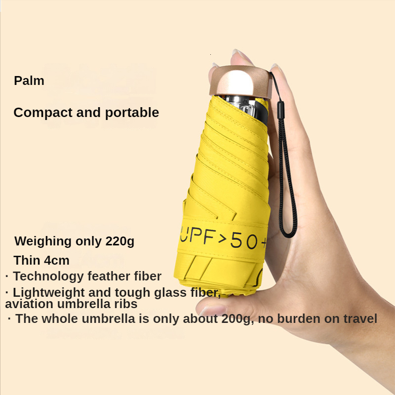 Umbrellas Mini Pocket Rain Umbrella Sun Shade Women UV Capsule business umbrella it 230621