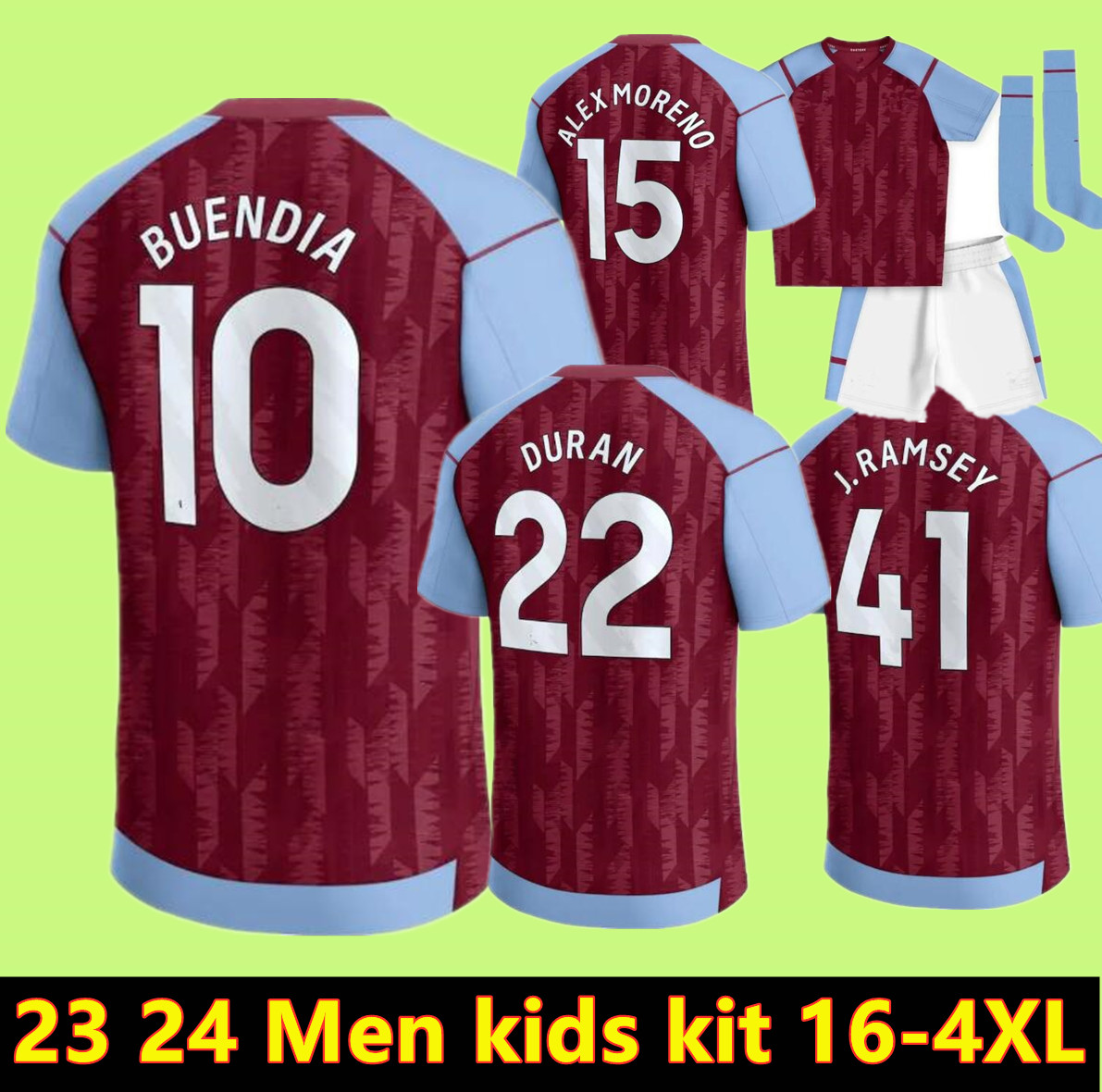KAMARA 23 24 Home Away Third 2023 2024 Aston villaES Soccer Jerseys WATKINS BUENDIA McGINN EL GHAZI DOUGLAS LUIZ MINGS KONSA CASH Football shirt men kids Tops football, Yellow
KAMARA 23 24 Home Away Third 2023 2024 Aston villaES Soccer Jerseys WATKINS BUENDIA McGINN EL GHAZI DOUGLAS LUIZ MINGS KONSA CASH Football shirt men kids Tops football, Yellow