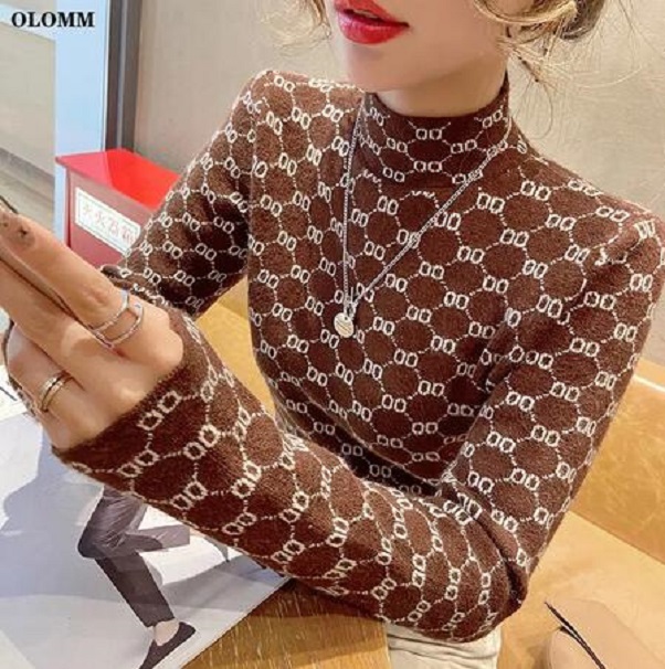 Light Tan grey Womens stretch turtleneck sweater keeps warm letter ribbed knitted pullover new fashion punk top for autumn and winter, Black
Light Tan grey Womens stretch turtleneck sweater keeps warm letter ribbed knitted pullover new fashion punk top for autumn and winter, Black