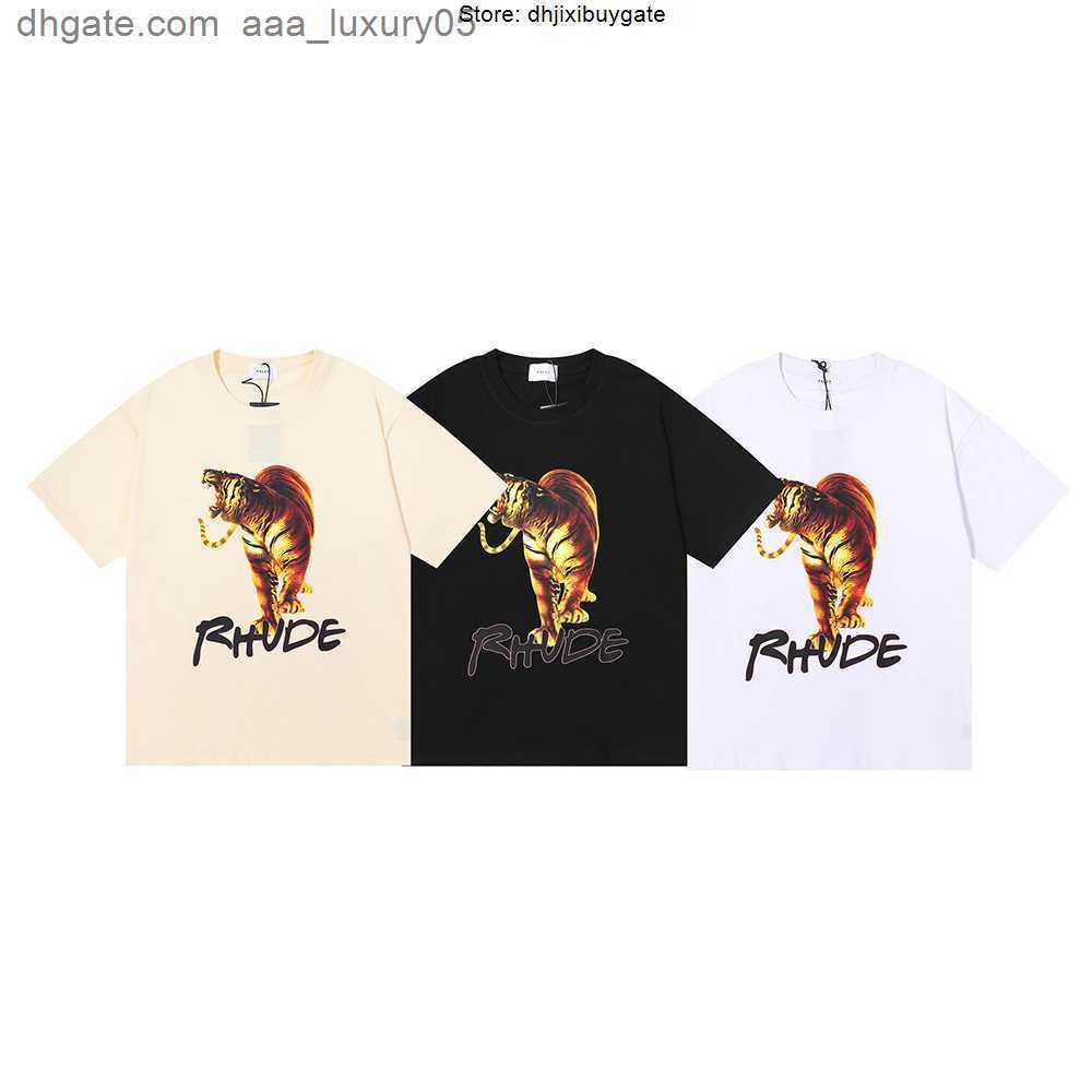 Small Beauty Los Angeles RHUDE T Shirts Tiger HD Printing Short Sleeve T-shirt Fashion Brand Men' And Women' Loose Bottom T-shirt Casual Minimalist Style, White
Small Beauty Los Angeles RHUDE T Shirts Tiger HD Printing Short Sleeve T-shirt Fashion Brand Men' And Women' Loose Bottom T-shirt Casual Minimalist Style, White