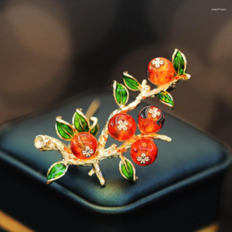 Brooches YYSUNNY Chinese Style Persimmon Ruyi For Women Fashion Corsage Collar Pin Suit Coat Clothing Accessories Jewelry Gift
Brooches YYSUNNY Chinese Style Persimmon Ruyi For Women Fashion Corsage Collar Pin Suit Coat Clothing Accessories Jewelry Gift