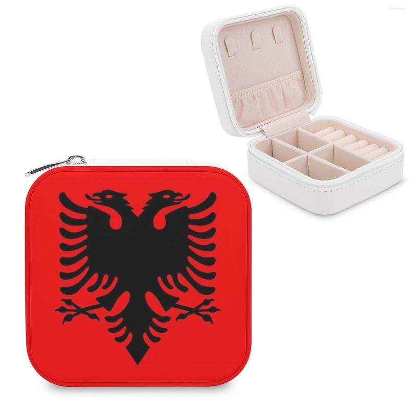 Jewelry Pouches Albania. Black Eagle On Red Albanian Flag Of Albania Tale The Eagle. Storage Box Portable Leather
Jewelry Pouches Albania. Black Eagle On Red Albanian Flag Of Albania Tale The Eagle. Storage Box Portable Leather