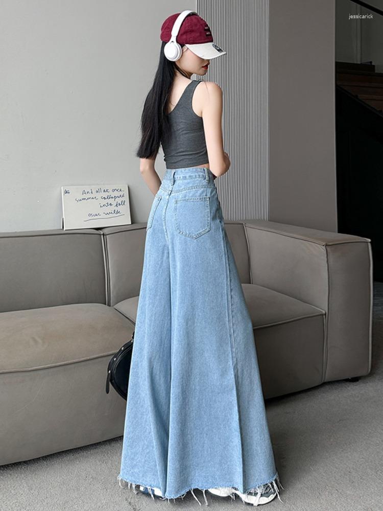 Women's Jeans Women Vintage Loose High Waist Elegant Streetwear Chic Wide Leg Korean Style Fashion All-match Autumn Retro Blue, Light blue
Women's Jeans Women Vintage Loose High Waist Elegant Streetwear Chic Wide Leg Korean Style Fashion All-match Autumn Retro Blue, Light blue