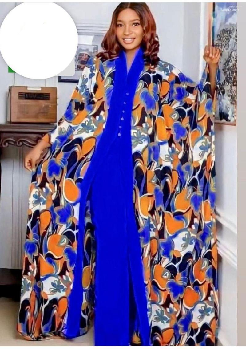 Ethnic Clothing African Clothes For Women Spring Summer Elegant Long Sleeve V-neck Polyester Printing Two Pieces Sets Top Pant
Ethnic Clothing African Clothes For Women Spring Summer Elegant Long Sleeve V-neck Polyester Printing Two Pieces Sets Top Pant