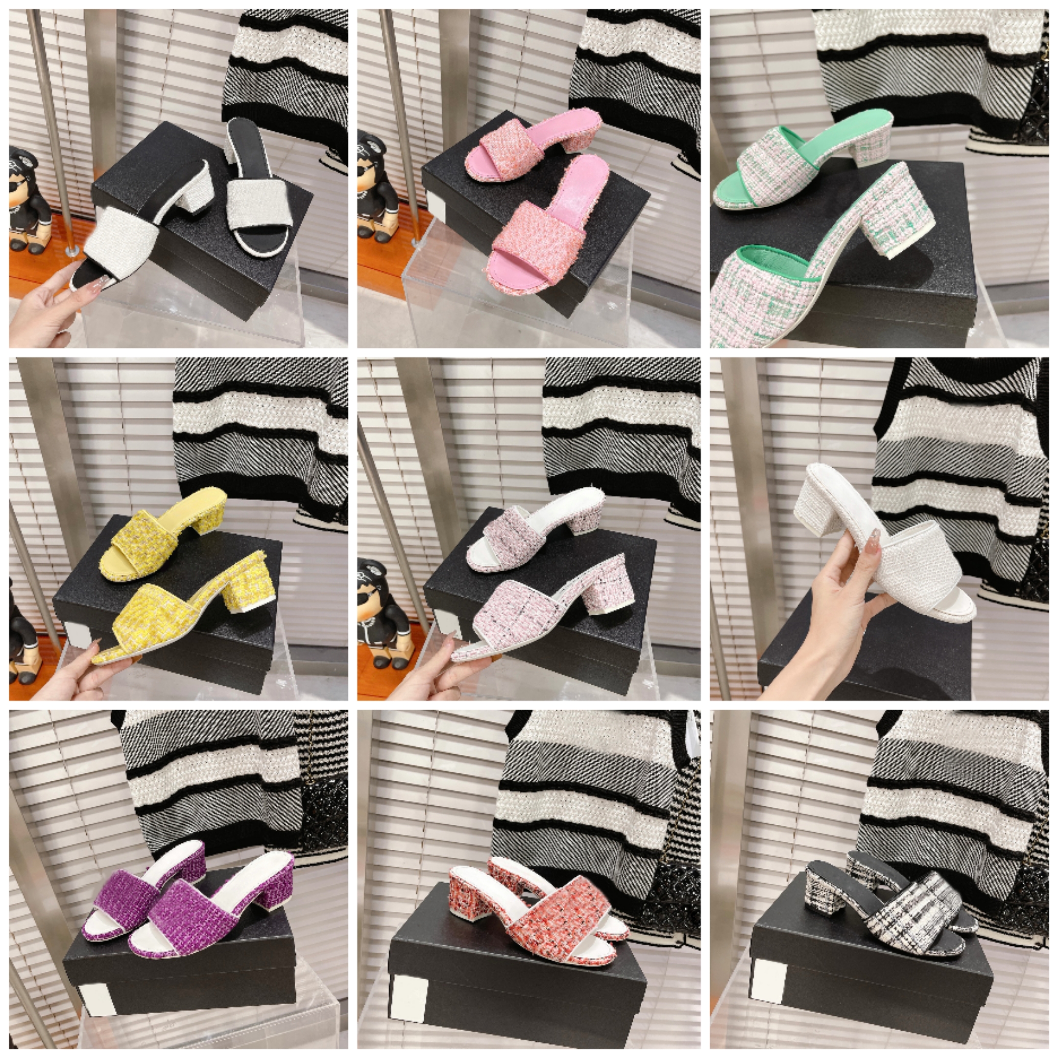 Brand Slippers Best Quality Small Fragrance Slippers Women's 2023 New Versatile Thick Heel Outgoing Slippers, Pink
Brand Slippers Best Quality Small Fragrance Slippers Women's 2023 New Versatile Thick Heel Outgoing Slippers, Pink